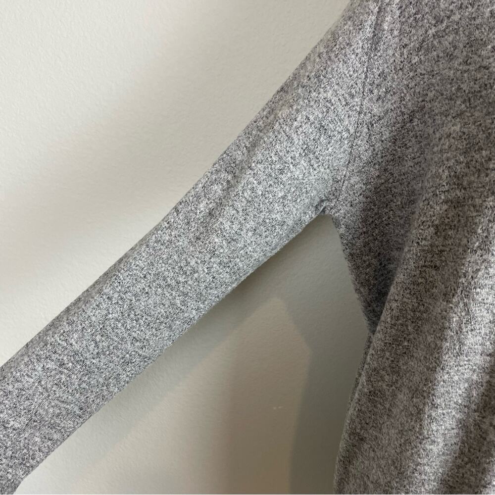 Soft Surroundings Gray Soft Long Open Front Cardi… - image 3